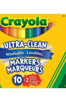 Crayola Ultra Clean - Broad Line Washable Markers