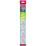 Unbreakable ruler 30cm - 12'' - Blue, 30cm - 12''
