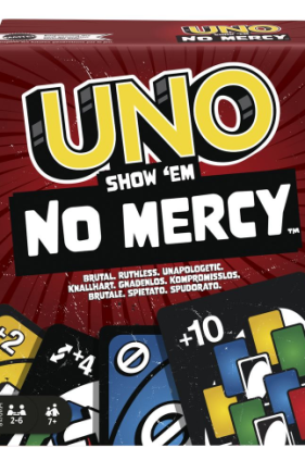 UNO - SHOW NO MERCY - CARD GAME