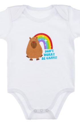 Capybara Diaper Shirt