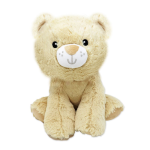 12" SITTING ANIMALS - BEIGE BEAR