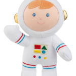 8.5" ASTRONAUT DOLL W/ RATTLE