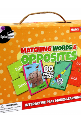 MATCH & LEARN - MATCHING WORDS & OPPOSITES