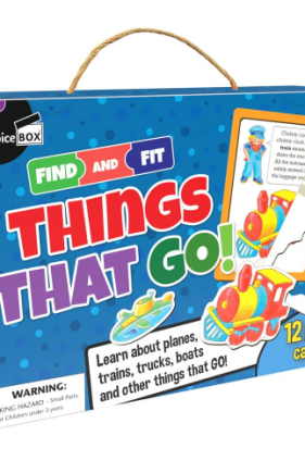MATCH & LEARN - FIND & FIT: THINGS THAT GO