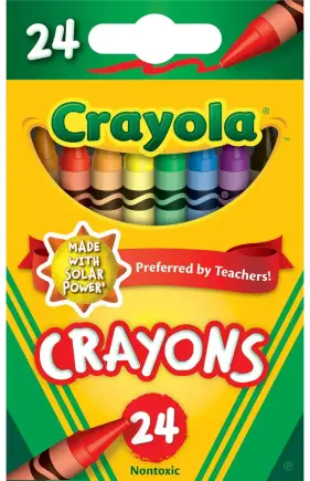 Crayola Classic Color Crayons, 24 Count Box