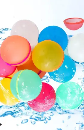 Reusable Water Balloons For Kids | Magnetic Refillable Water