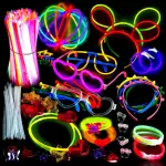 500 Glow Sticks Party Pack Necklaces And Bracelets