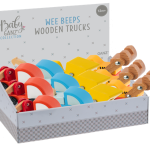3" Wooden Wee Beeps - Trucks