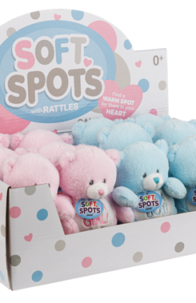 4"GIRL/BOY SOFTSPOT RTL