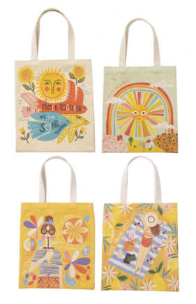 WVN BLOOM TOTEBAG COTTON