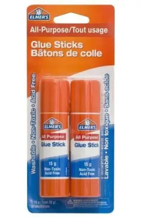 Elmer's All-Purpose Glue Sticks,15 g, 2 Count