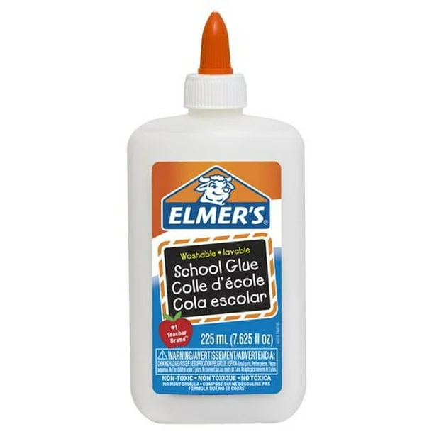 Elmer's Washable White School Glue 225ml