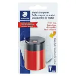Staedtler Manual Metal Pencil Sharpener with 1 Hole