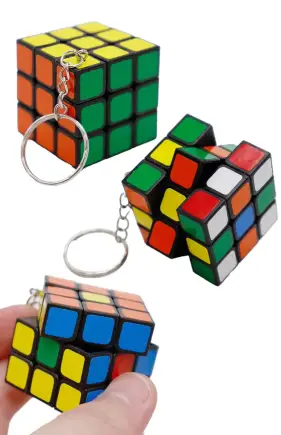 Mini Magic Cube Key Chain
