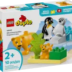 Wild Animal Families: Penguins & Lions