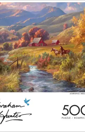 500 pc Hunter Autumn Ripples