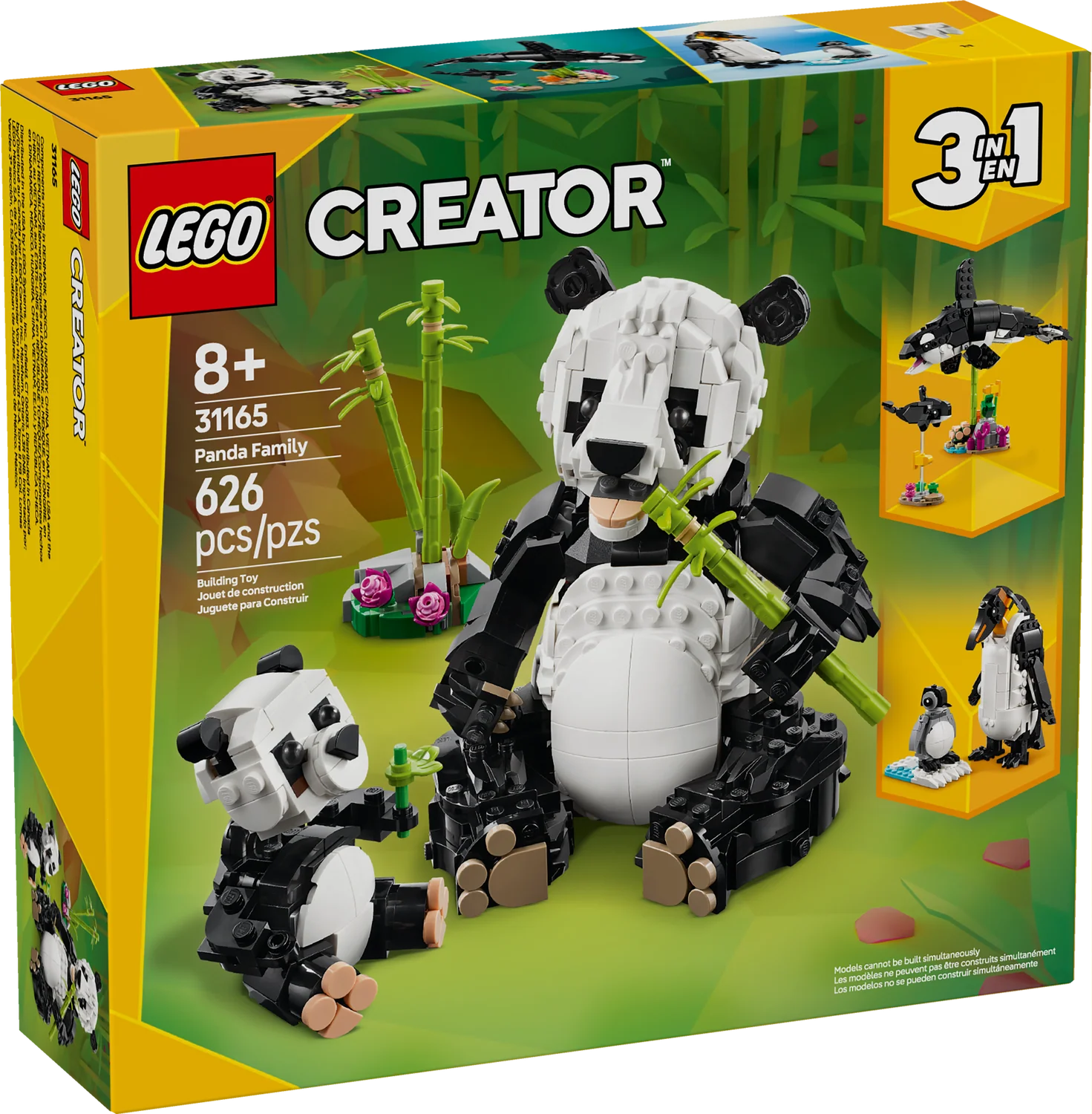 LEGO Creator Wild Animals: Panda Family