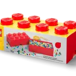 LEGO Storage Brick 8 Bright Red