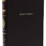 NKJV, Wide-Margin Reference Bible, Sovereign Collection (#9866BK - Black Genuine Leather)