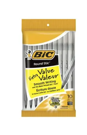 BIC Ballpoint Pens Pck10