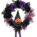 Kicking Crackling Witch Wreath