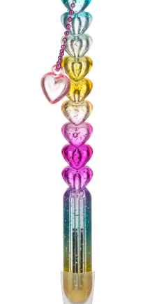 Rainbow Charm Pens in Canister