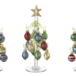 Christmas Trees with Ornaments