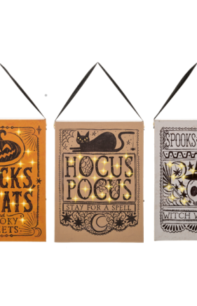 LED Halloween Wall Decor Canvas