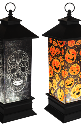 LED Shimmer Halloween Lanterns