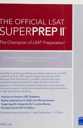 The official LSAT superprep II