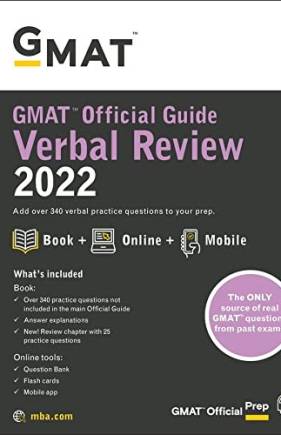 GMAT Official Guide Verbal Review 2022
