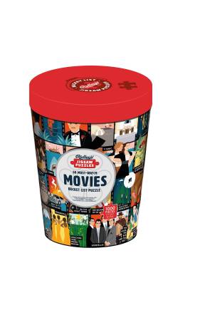 50 Must-Watch Movies Bucket List 1000-Piece Puzzle