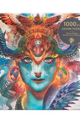 Dharma Dragon 1000 Piece Jigsaw Puzzle by Paperblanks (Android Jones Collection) Puzzle
