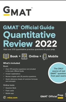 GMAT Official Guide Quantitative Review 2022