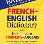 Barron's French-English Dictionary