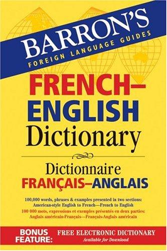 Barron's French-English Dictionary