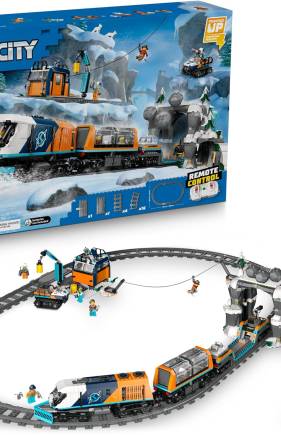 LEGO City Explorers' Arctic Polar Express Train Set
