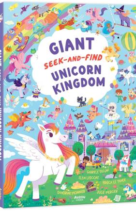 Mega Giant Seek-And-Find Unicorn Kingdom