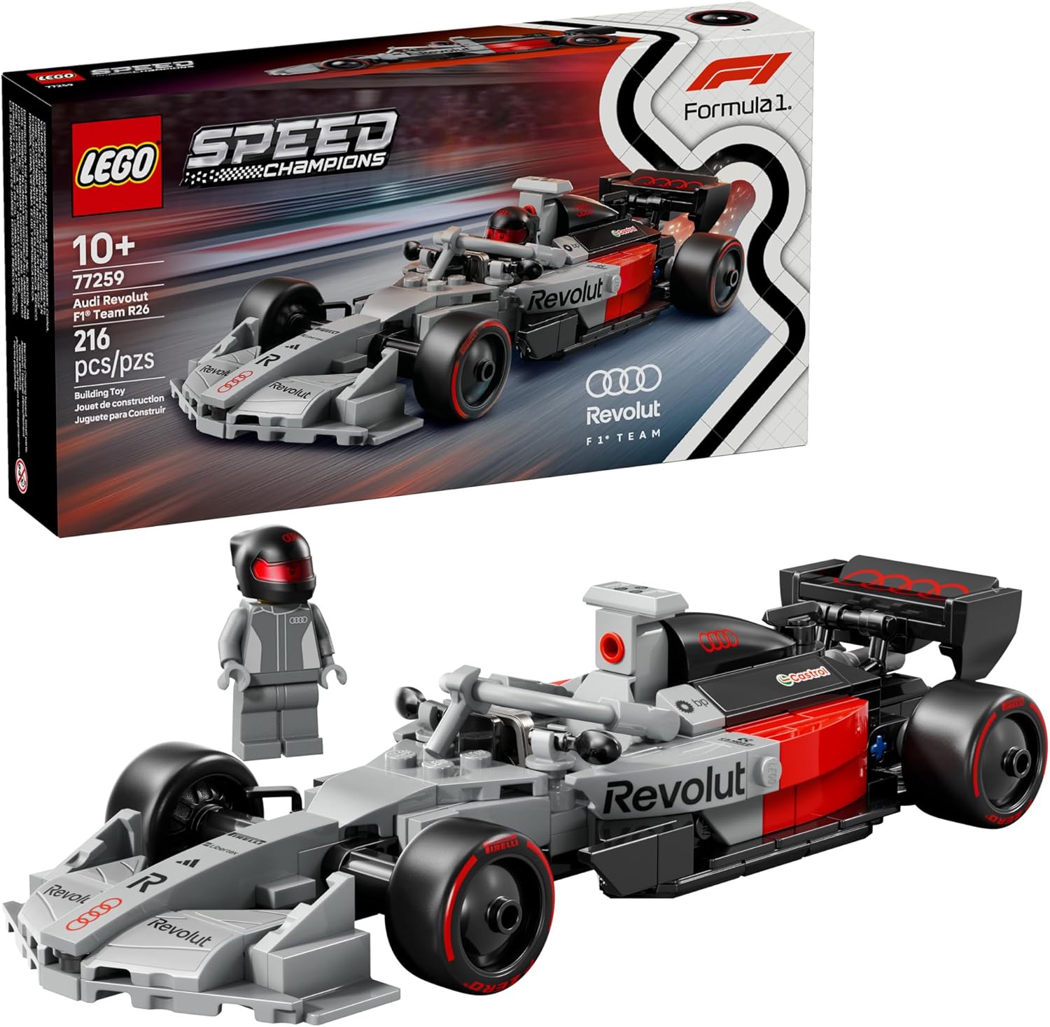 LEGO Speed Champions Audi Revolut F1 Team