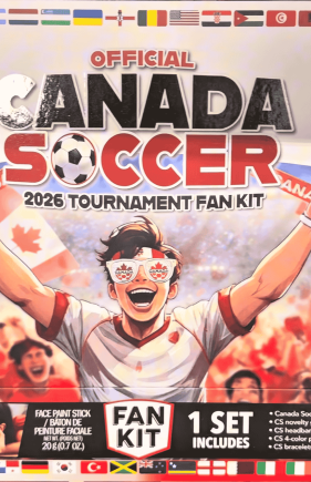 Official Canada Soccer 2026 Tournament Fan Kit
